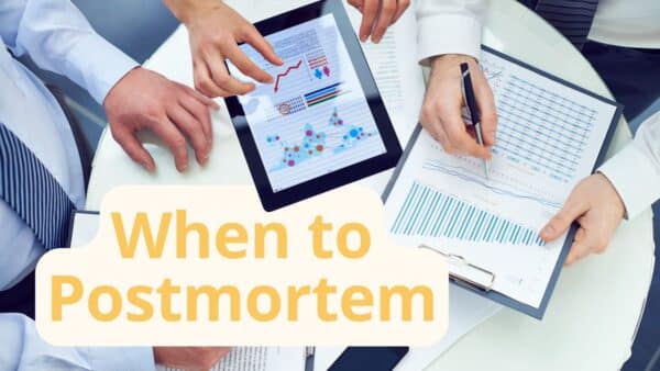 For this article by Jo Ilfeld, CEO of Incite to Leadership on postmortems the image shows the hands of business people gathered around a table sharing reports.